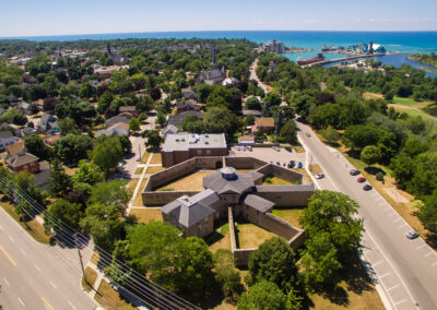 Huron Historic Gaol - Arial