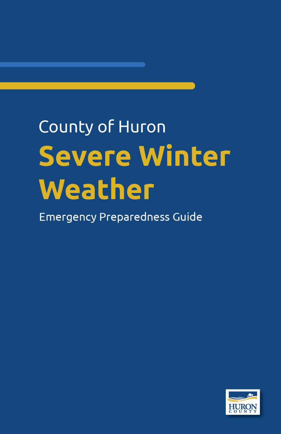 HC_EP_Severe Winter Weather Guide Cover Page of Severe Winter Weather Guide