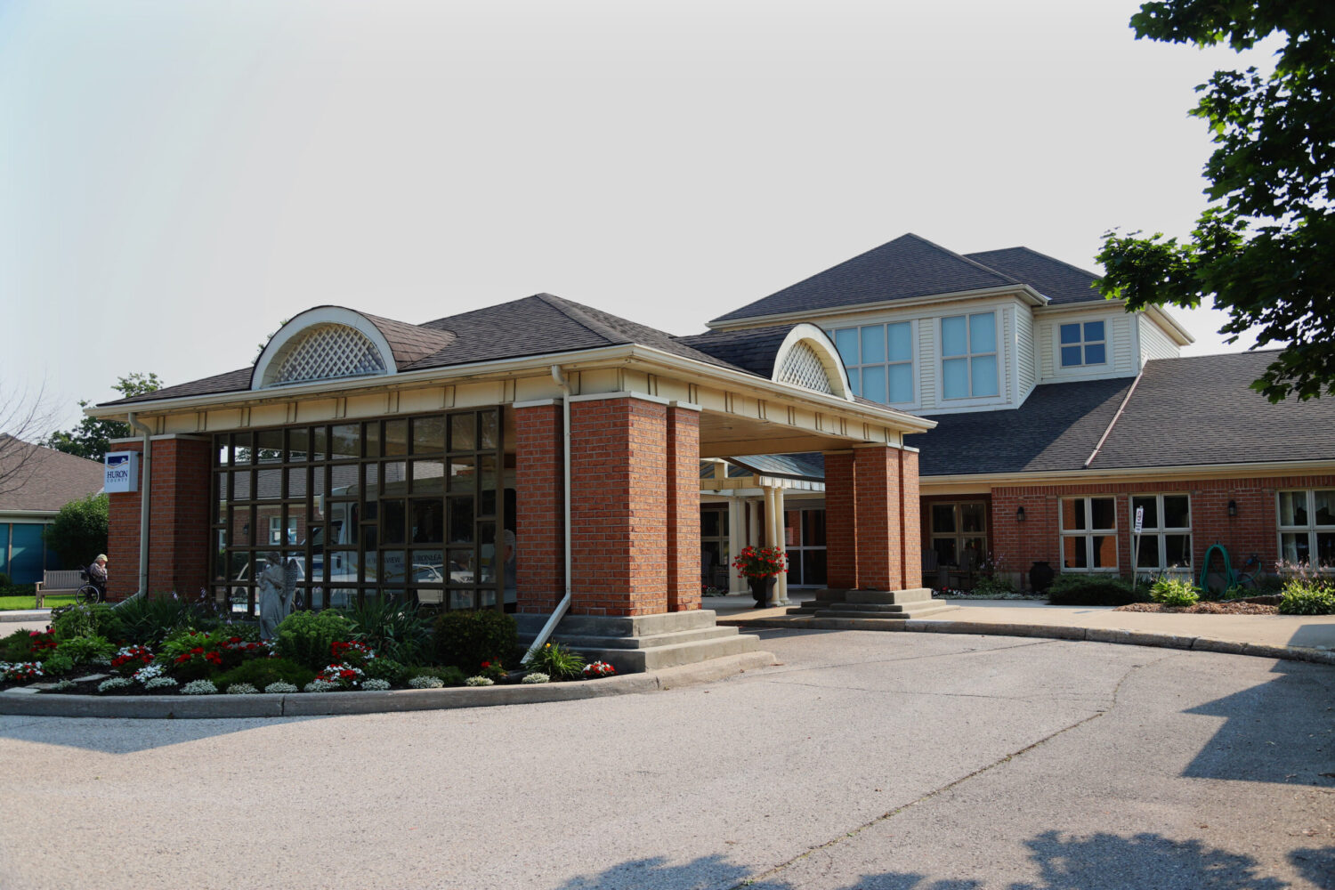 Front entrance of Huronview Home for the Aged