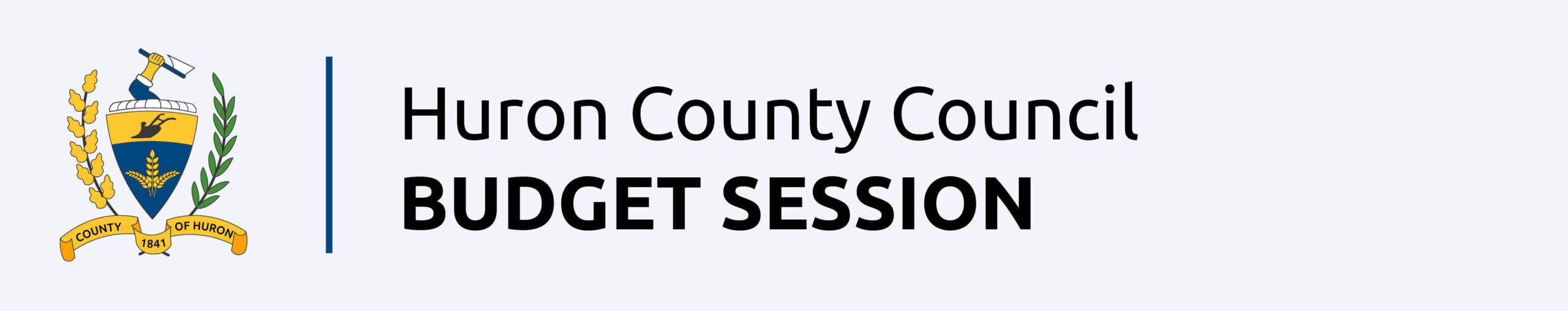 Huron County Council Budget Session