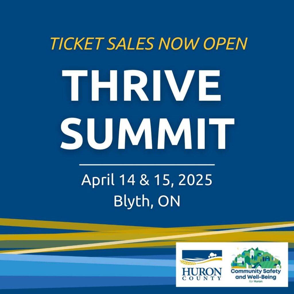Graphic stating that Thrive Summit Tickets are on sale